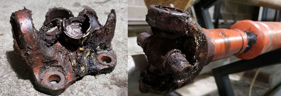 Failed U-joint